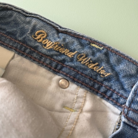 American Eagle Boyfriend Wide Leg Jeans – Women’s Size 0 - Picture 8 of 10